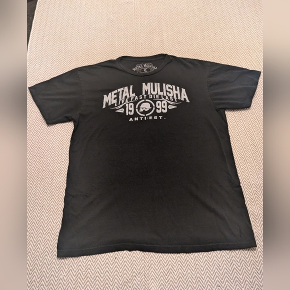 Metal Mulisha Black Men's T-Shirt - Picture 1 of 8